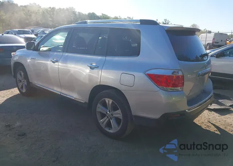 2012 Toyota Highlander Limited V6 z USA, uszkodzony, nr VIN 5TDDK3EH0CS139459